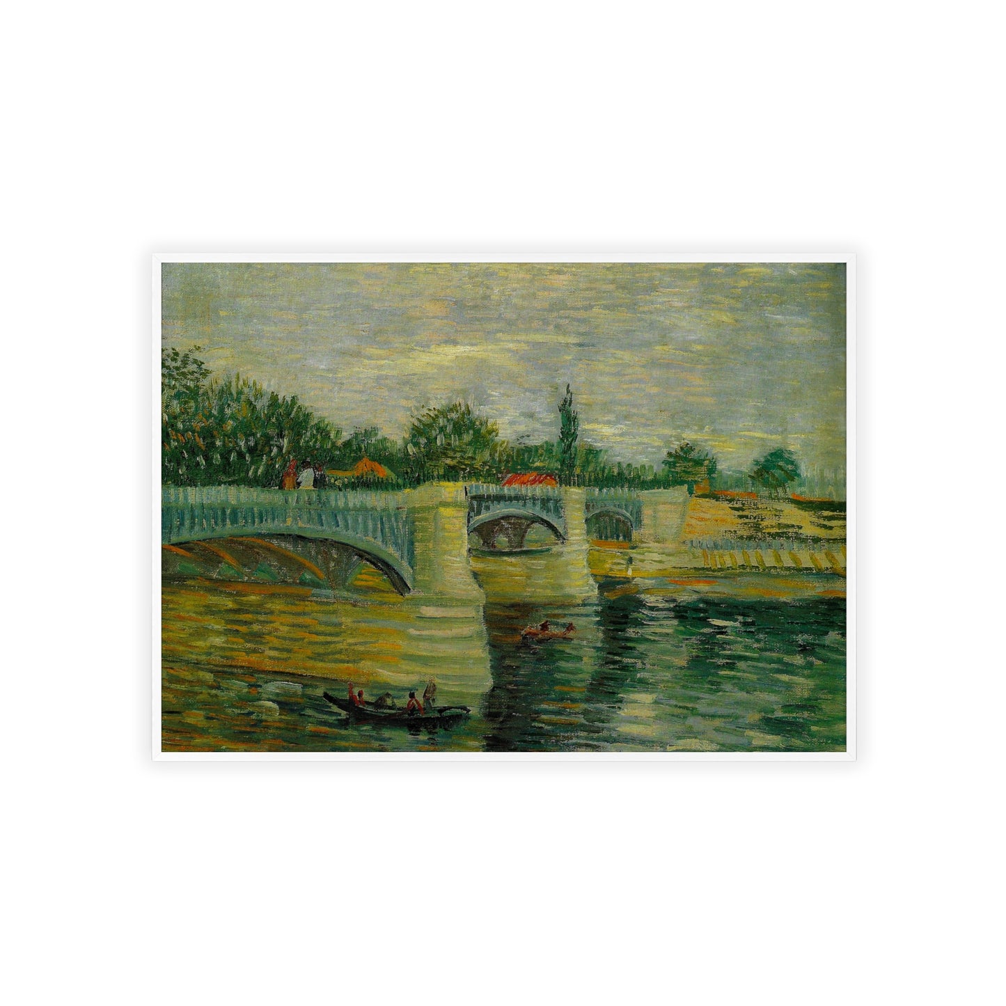 The Seine with the Pont de la Grande Jatte, 1887