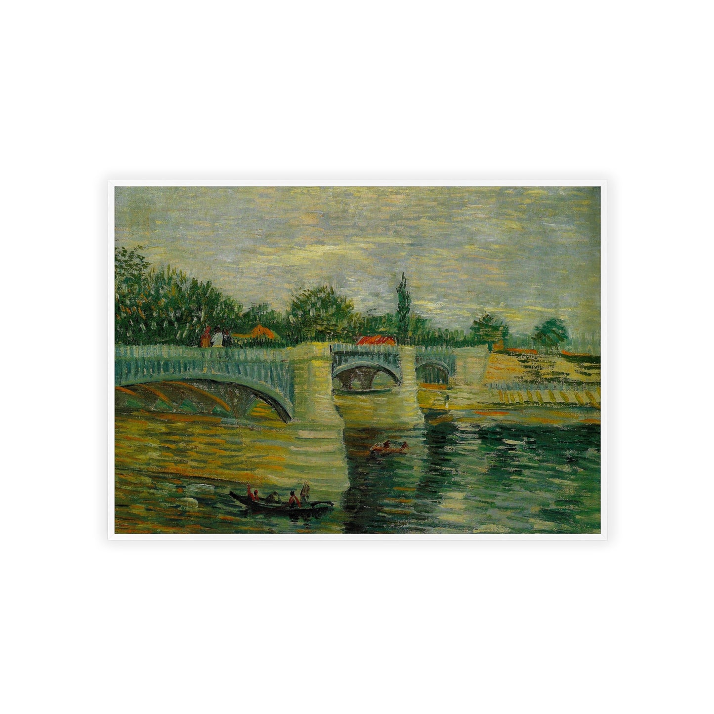 The Seine with the Pont de la Grande Jatte, 1887