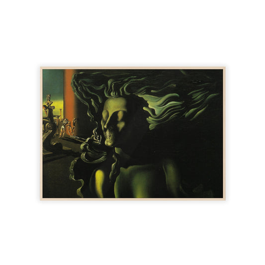 The Dream Salvador Dalí Surrealist Wall Art Printed Framed Canvas, Black Frame Extra Large, Sustainable Wood